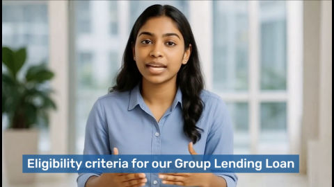 Eligibility criteria for Group Lending Loan